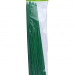 Abraadeira Verde Plstica, 5.5x400mm, 100Un  ref 48743 SAURIUM