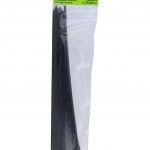 Abraçadeira Preta Plástica, 5.5x400mm, 100Un refª 48731 SAURIUM Abraçadeira Preta Plástica, 5.5x400mm, 100Un refª 48731 SAURIUM