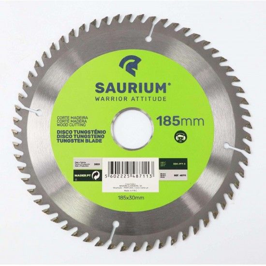 Disco Tungst�nio, 185mm, 3Un  ref� 48711 SAURIUM