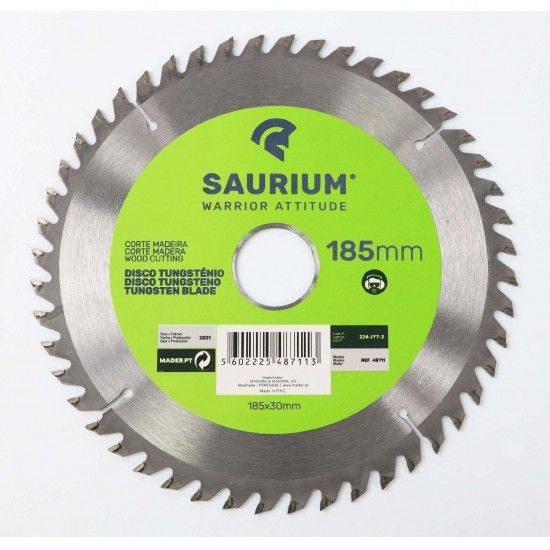 Disco Tungst�nio, 185mm, 3Un  ref� 48711 SAURIUM