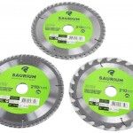 Disco Tungst�nio, 210mm, 3Un  ref� 48710 SAURIUM