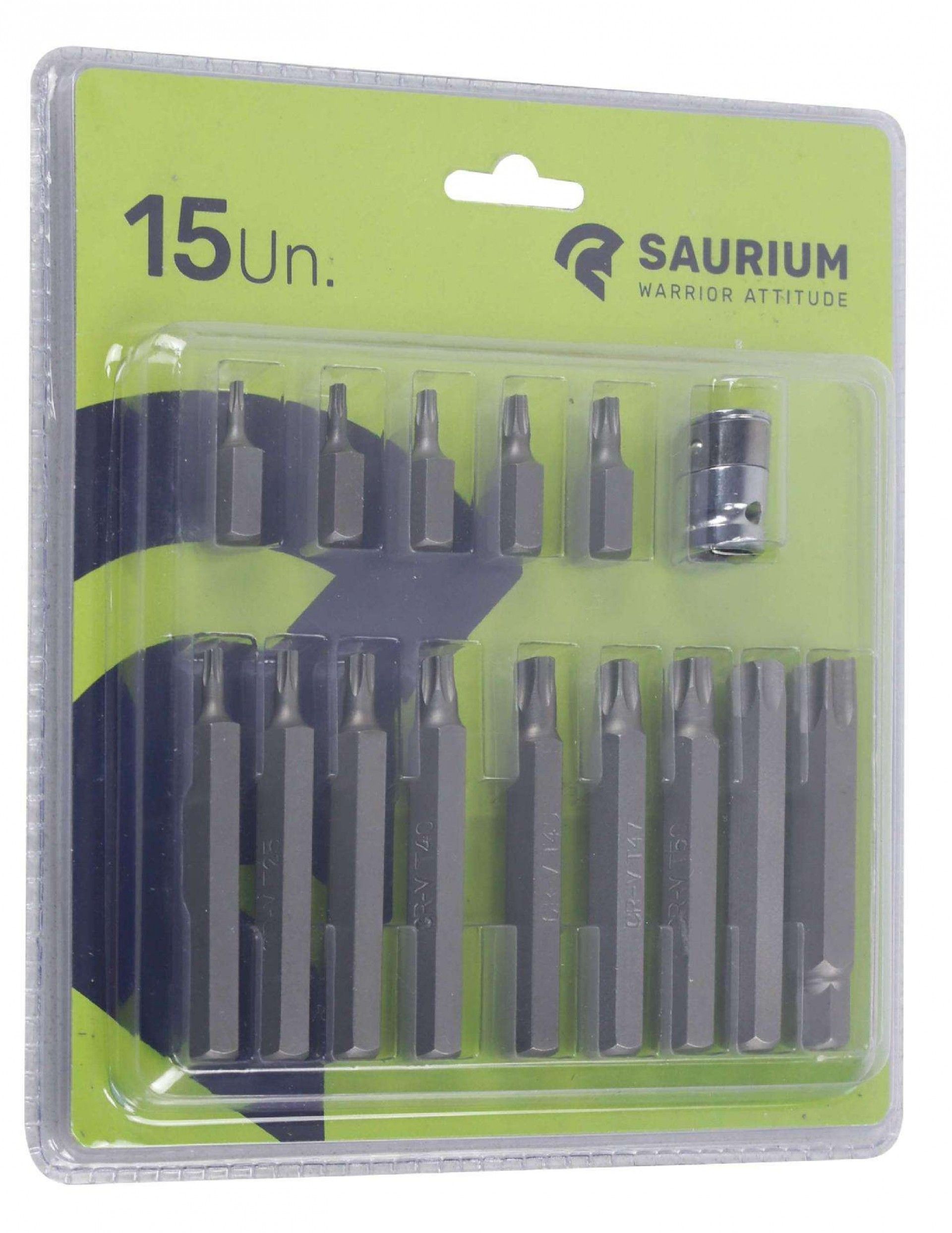 Bits Torx, 15Un refª 48685 SAURIUM