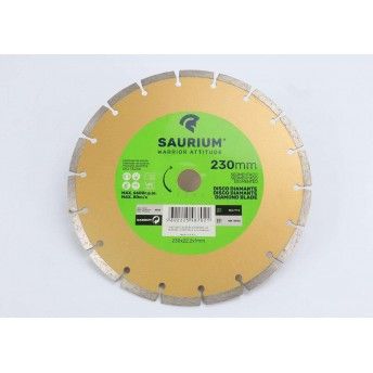 Disco Diamante, Segmentado, 230mm  ref 48702 SAURIUM