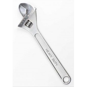 Chave Crescente, 6" 150mm, Ao Carbono  ref 48609 SAURIUM