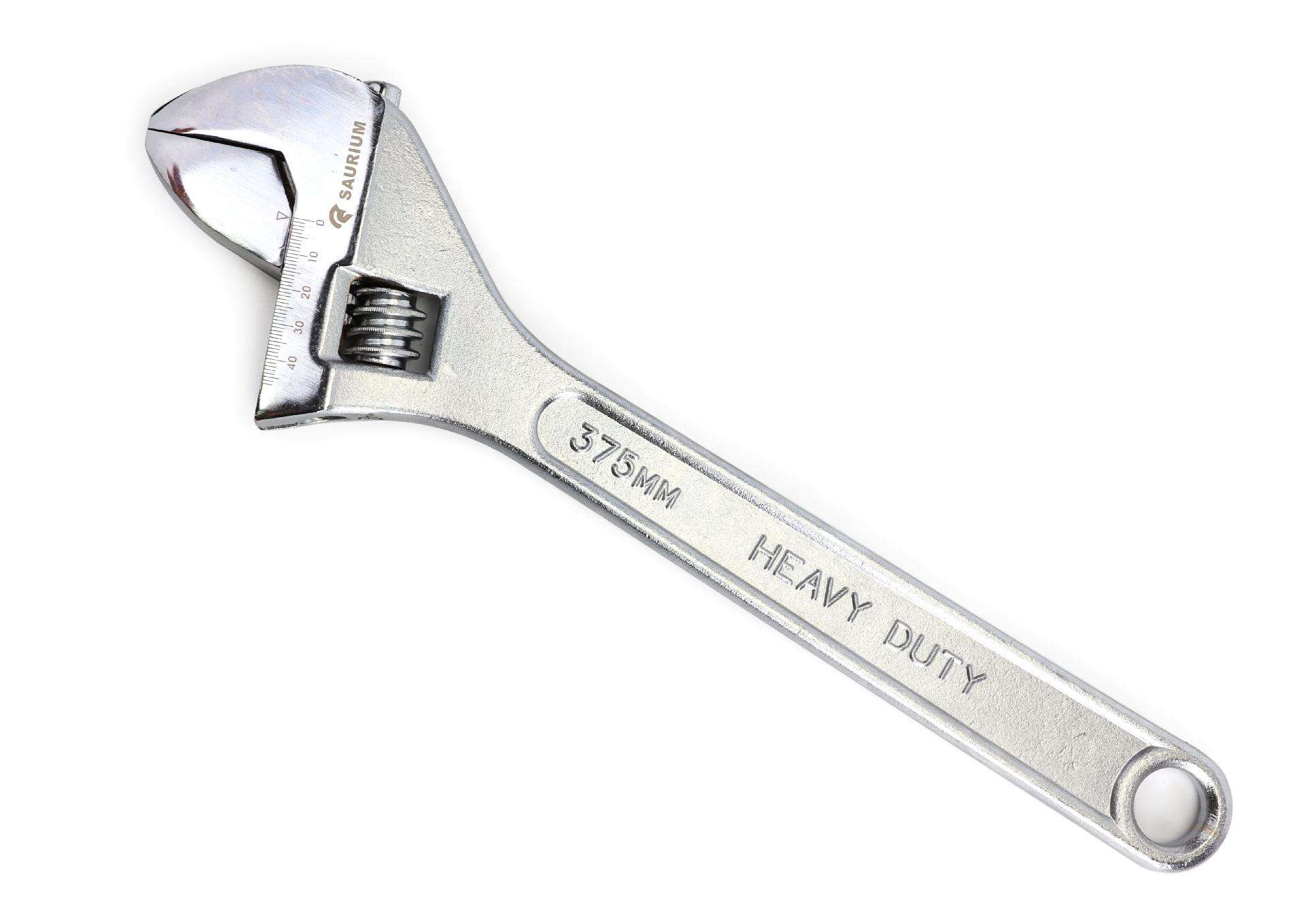 Chave Crescente, 375mm, Aço Carbono refª 48606 SAURIUM