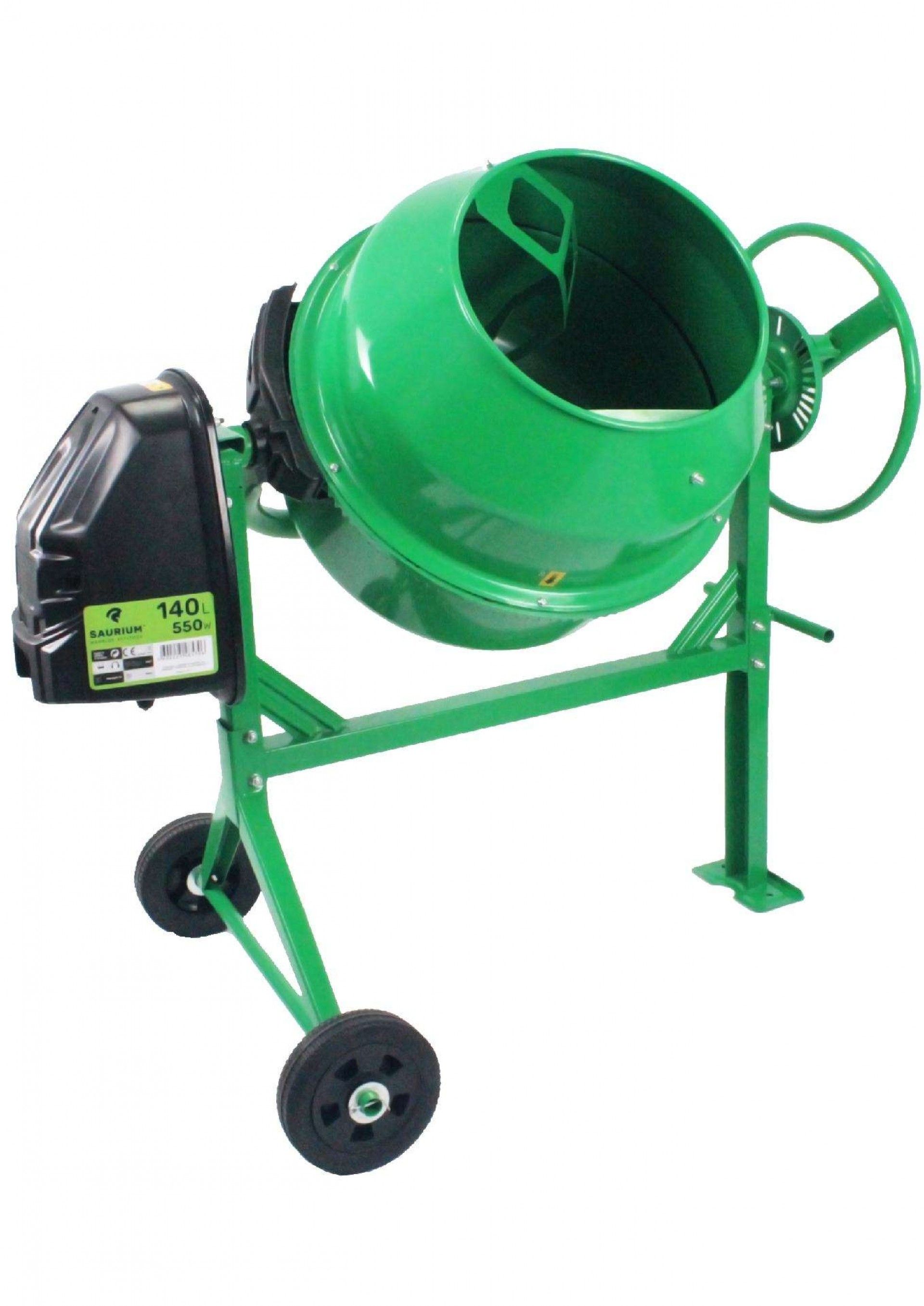 Betoneira 550W 140 L refª 48570 SAURIUM