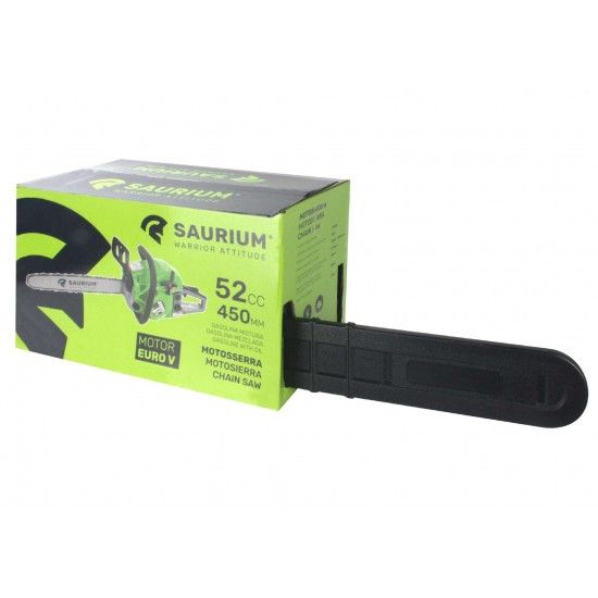 Motosserra 52CC, 450mm  refª 48553 SAURIUM Motosserra 52CC, 450mm  refª 48553 SAURIUM