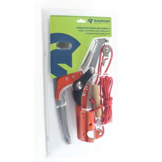 Tesoura de Podar com Serrote c/cabo extensível refª 48540 SAURIUM Tesoura de Podar com Serrote c/cabo extensível refª 48540 SAURIUM