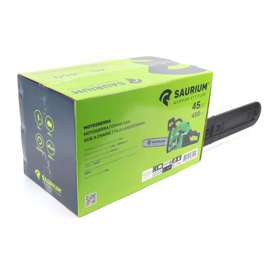 Motosserra 45CC, 450mm  refª 48551 SAURIUM Motosserra 45CC, 450mm  refª 48551 SAURIUM