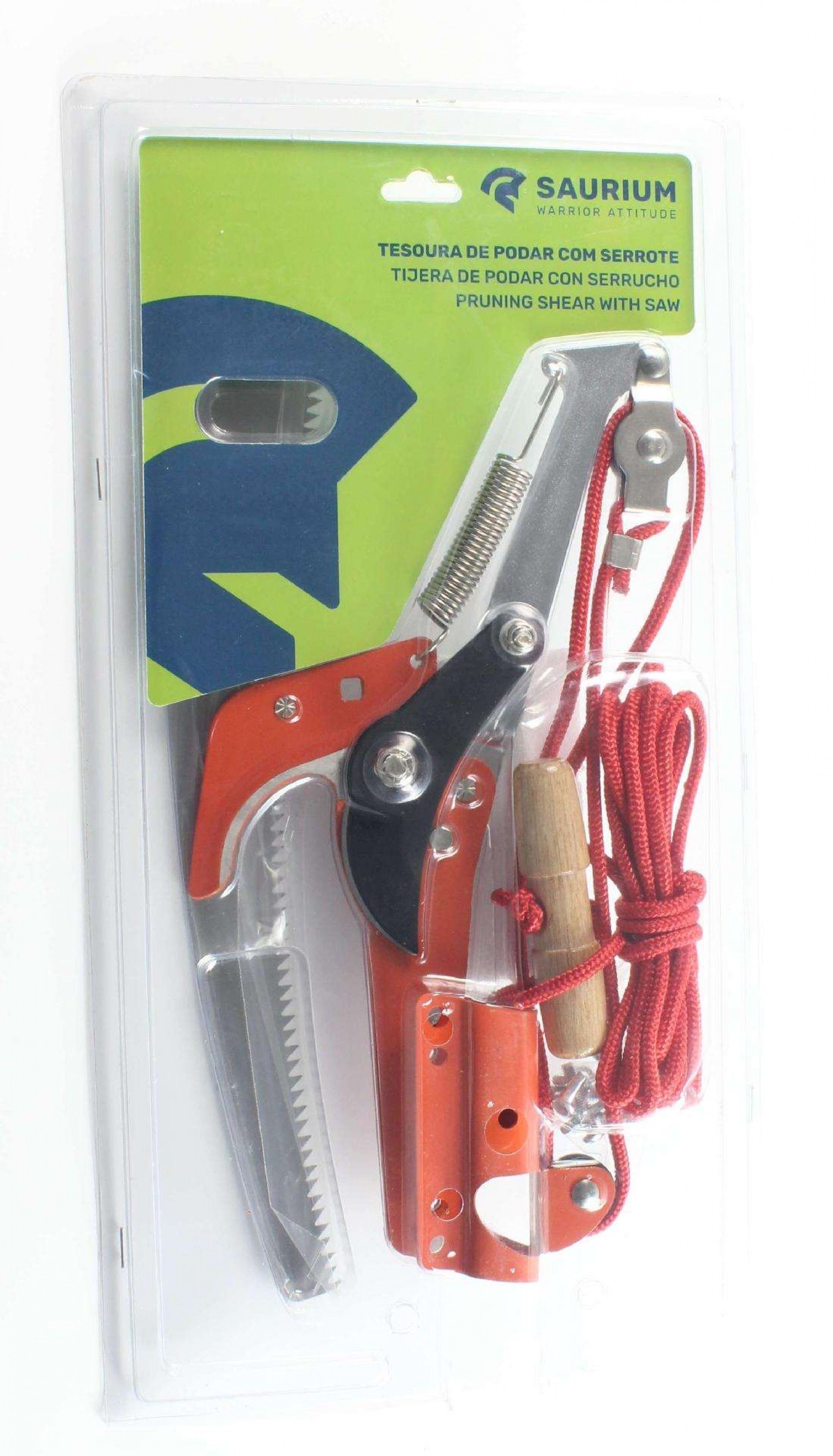 Tesoura de Podar com Serrote c/cabo extensível refª 48540 SAURIUM