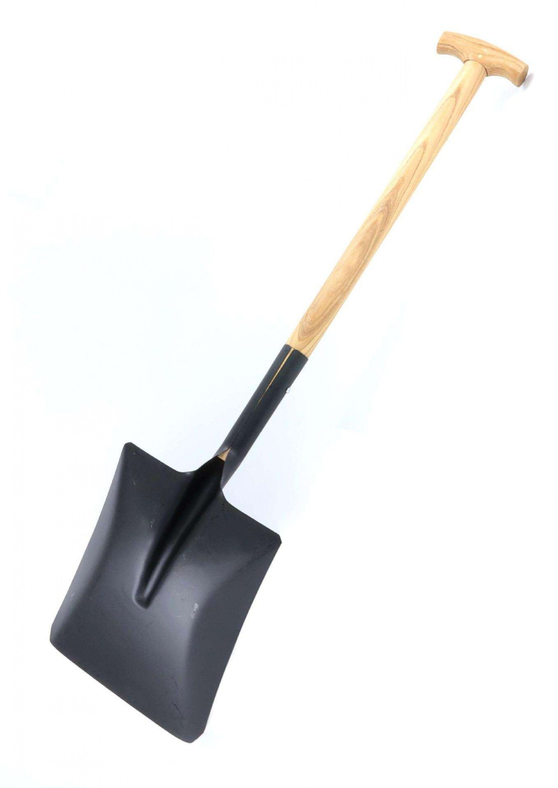 Pá Quadrada, Aço Temperado, Cabo de Madeira T refª 48532 SAURIUM