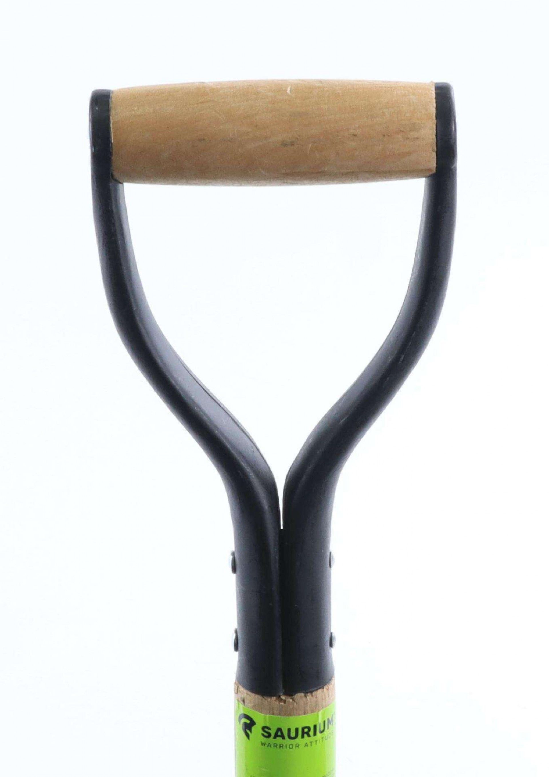 Pá Quadrada, Aço Temperado, Cabo de Madeira D refª 48533 SAURIUM