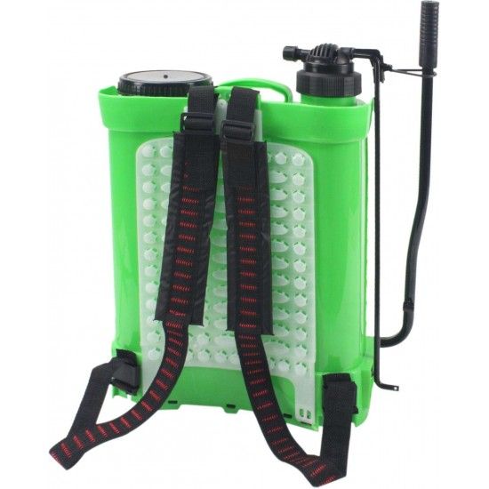 Pulverizador de Pressão 2 em 1, Manual e Bateria, 16L  refª 48523 SAURIUM Pulverizador de Pressão 2 em 1, Manual e Bateria, 16L  refª 48523 SAURIUM