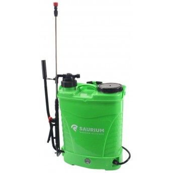 Pulverizador de Presso 2 em 1, Manual e Bateria, 16L  ref 48523 SAURIUM