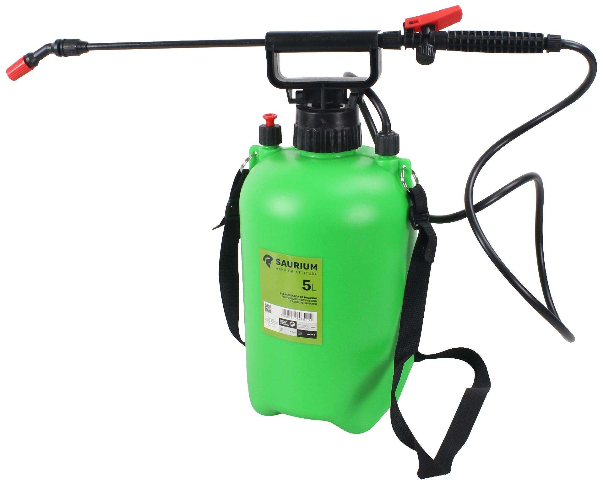 Pulverizador de Pressão, Lança Fibra Vidro, 5L refª 48520 SAURIUM