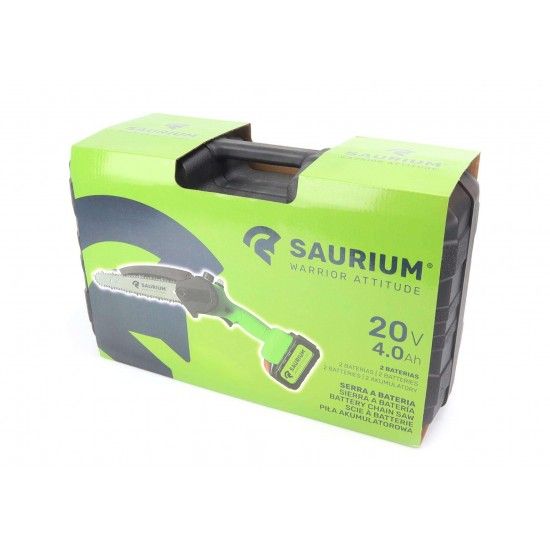Serra a Bateria, 20V, 4Ah, 8 refª 48490 SAURIUM Serra a Bateria, 20V, 4Ah, 8 refª 48490 SAURIUM