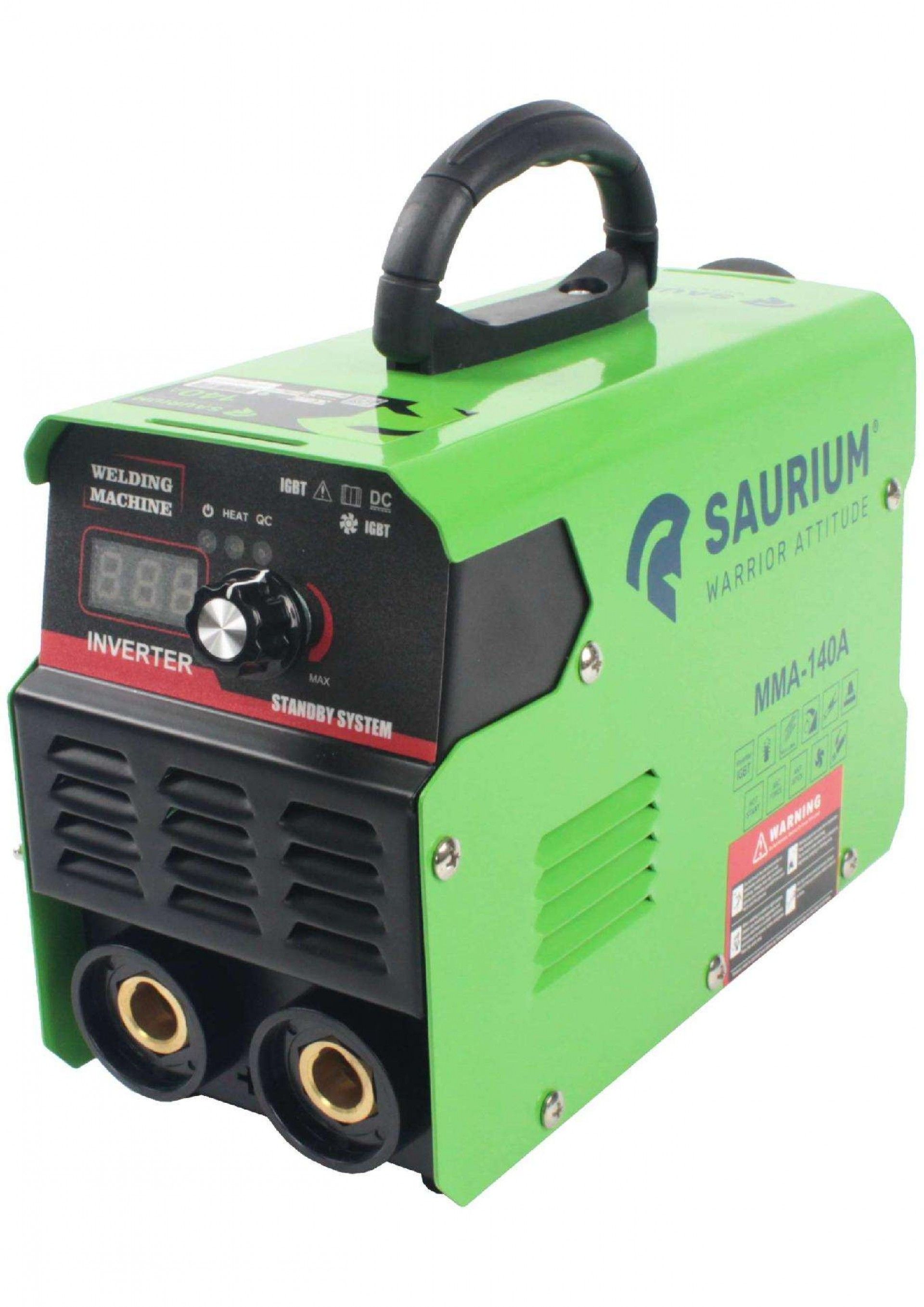 Soldador Inverter, 140A refª 48481 SAURIUM