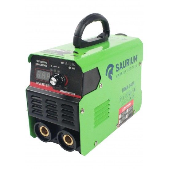 Soldador Inverter, 140A  ref 48481 SAURIUM