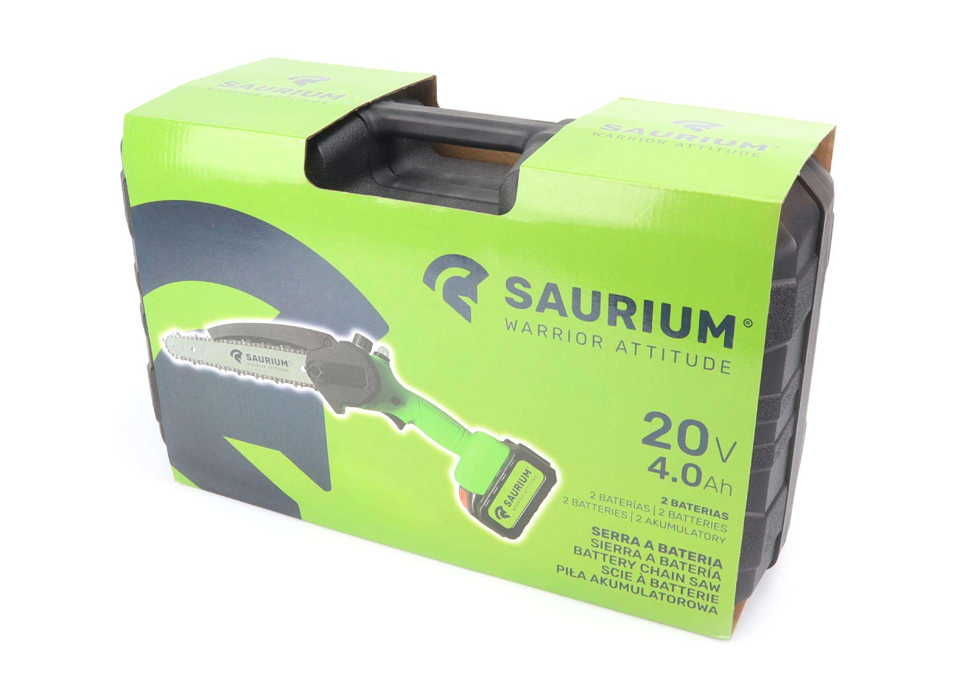 Serra a Bateria, 20V, 4Ah, 8 refª 48490 SAURIUM