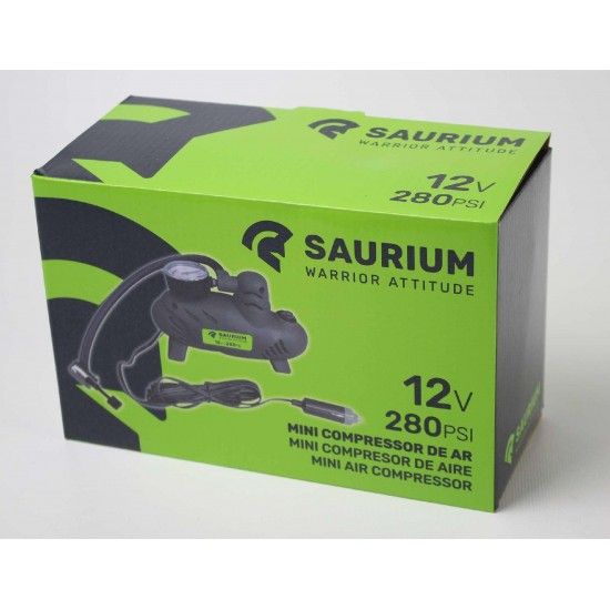 Mini Compressor de Ar, 280PSI, 12V ref 48469 MADER