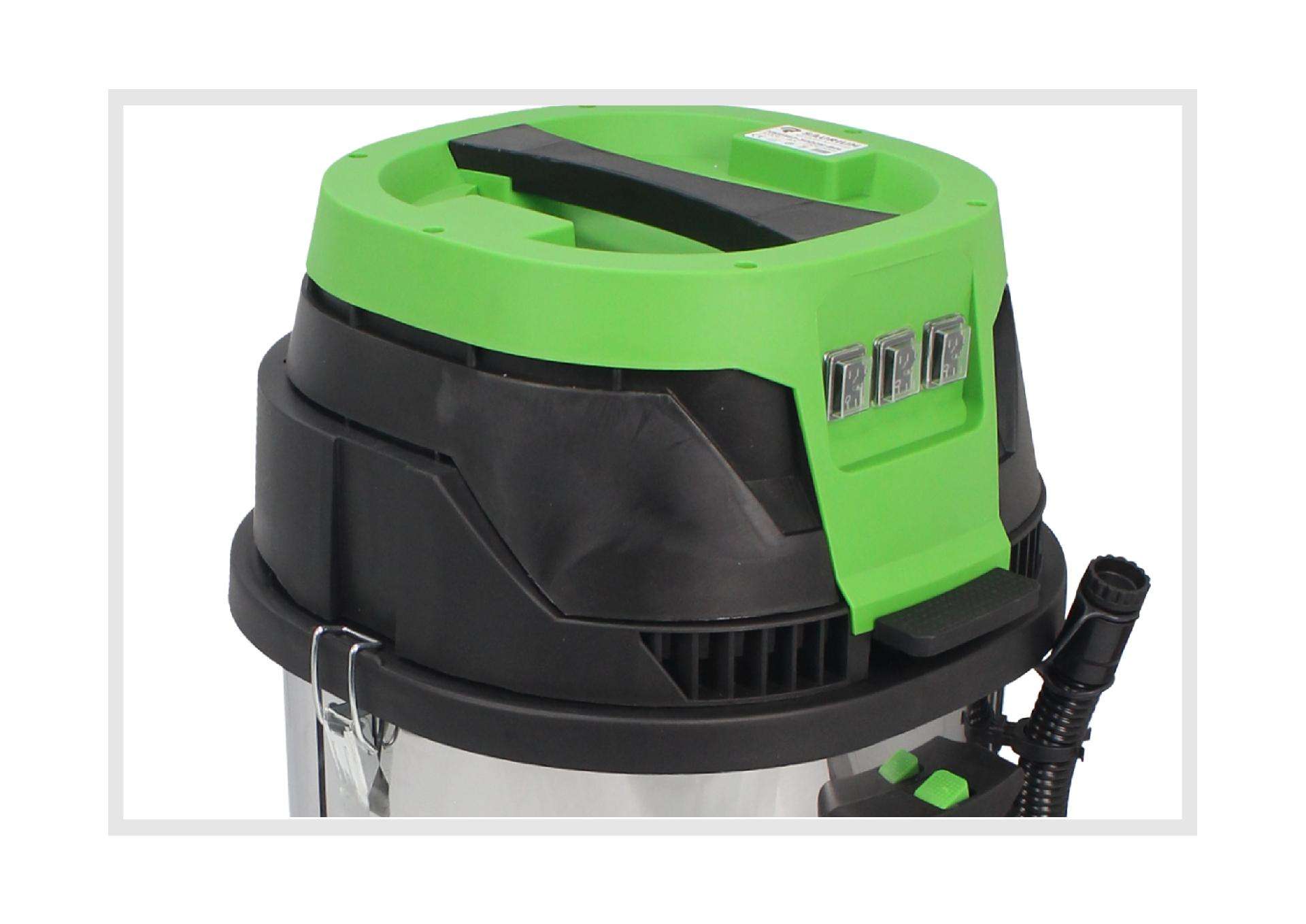 Aspirador Pó/Líquidos, 80L, 3000W refª 48461 SAURIUM