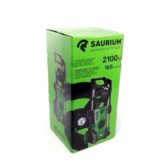 Máquina de Lavar Alta Pressão, 165EWBar, 2100W  refª 48452 SAURIUM Máquina de Lavar Alta Pressão, 165EWBar, 2100W  refª 48452 SAURIUM