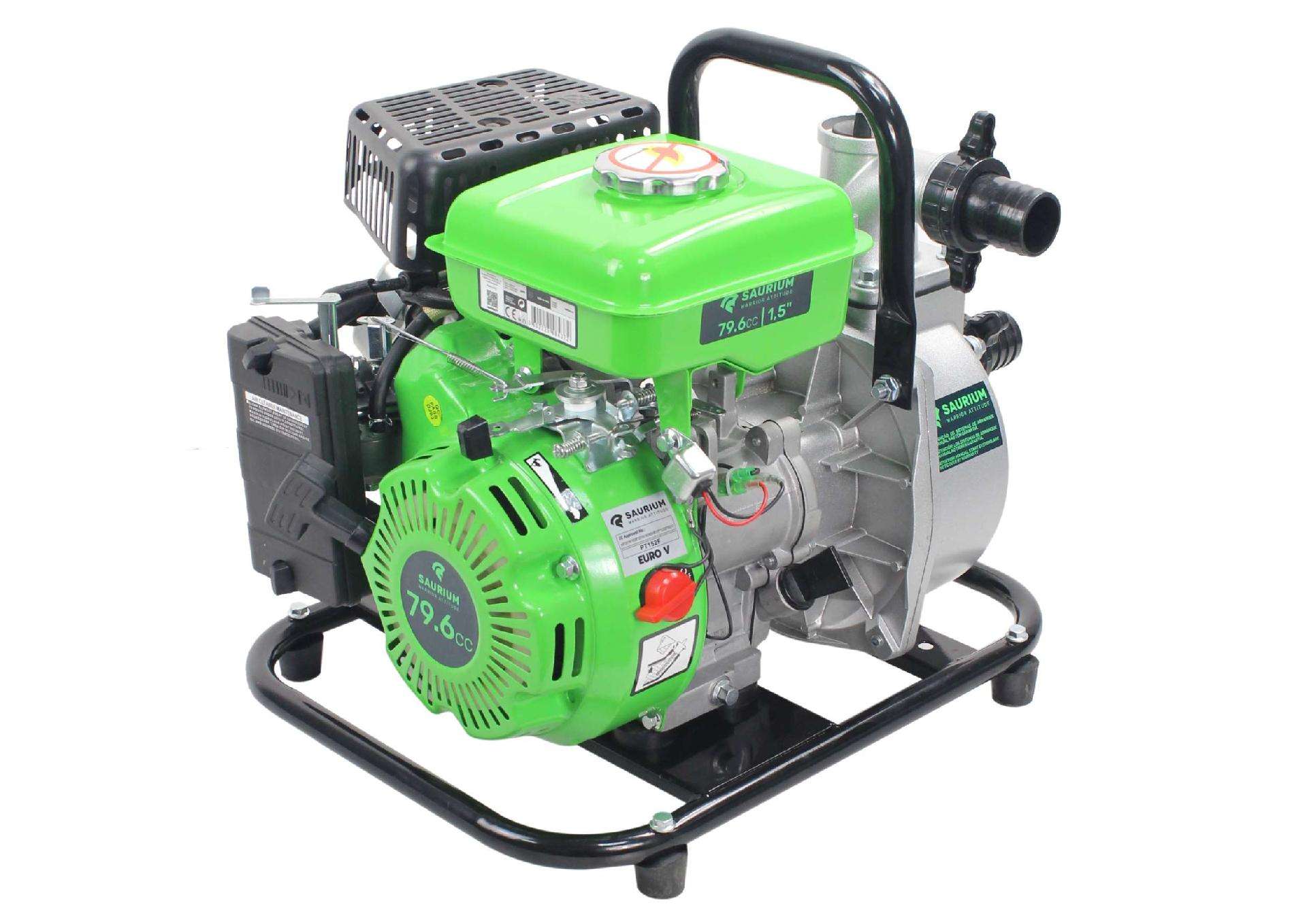 Motobomba, 79.6CC, 1.5" refª 48437 SAURIUM