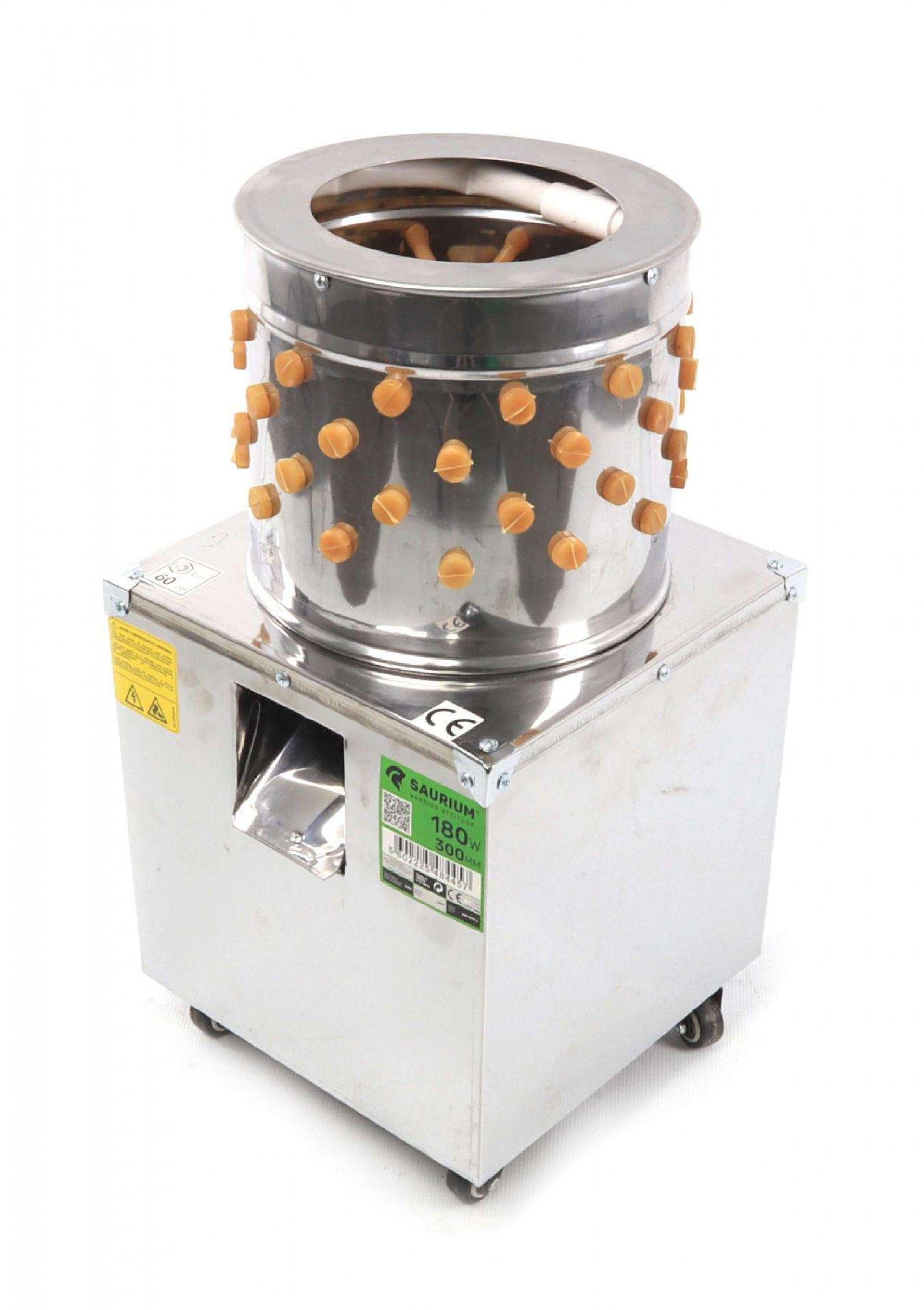 Depenador de pequenas aves ( perdizes, codornizes) - 180 W, 300 mm refª 48445 SAURIUM