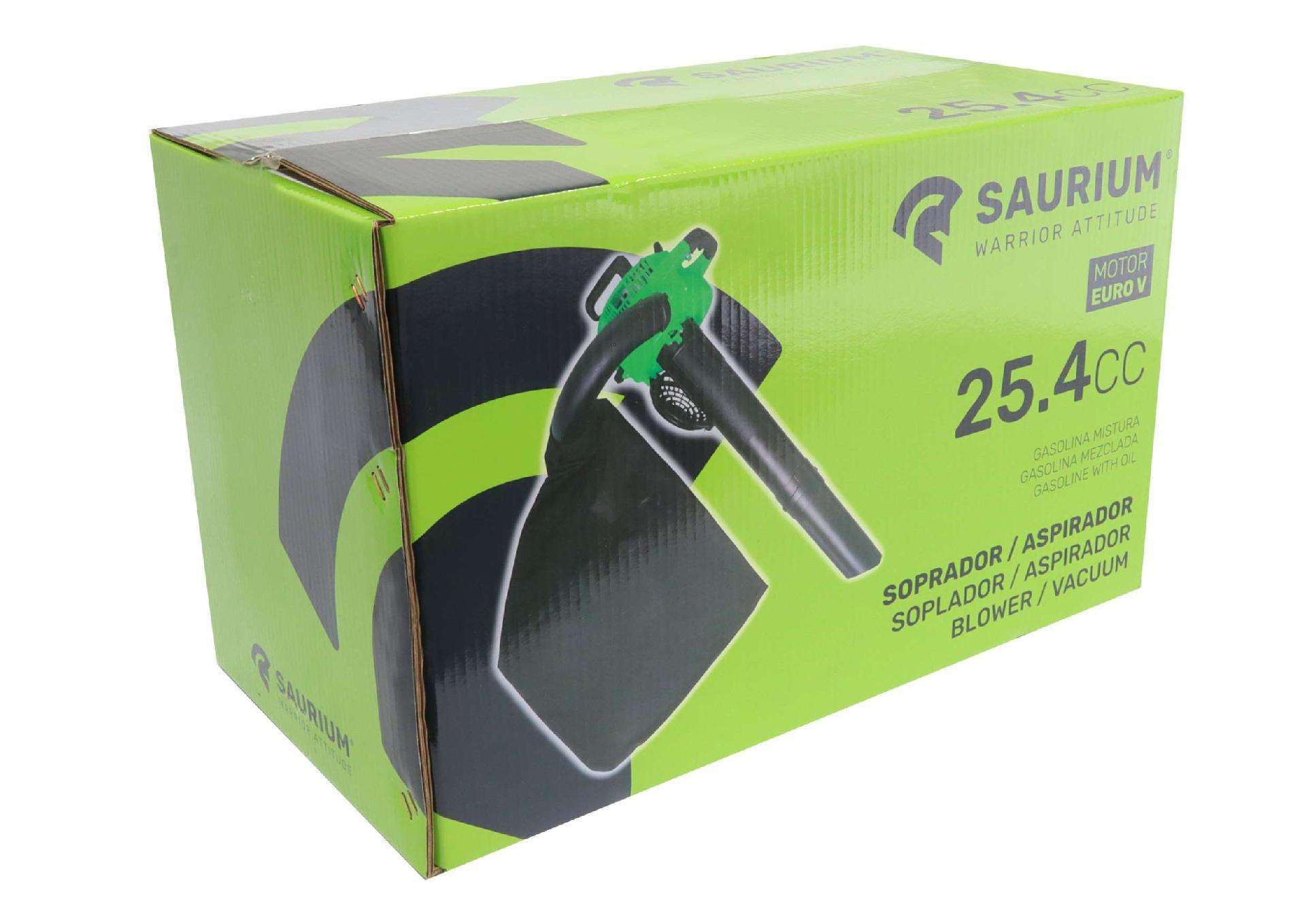 Soprador / Aspirador, 25.4cc, 9m³/min refª 48432 SAURIUM