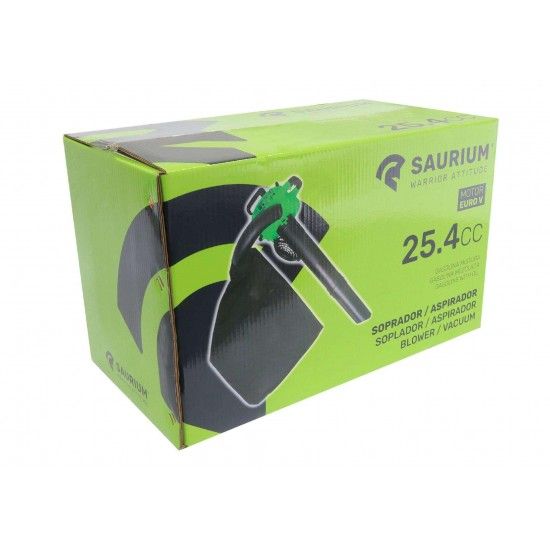Soprador / Aspirador, 25.4cc, 9m³/min refª 48432 SAURIUM Soprador / Aspirador, 25.4cc, 9m³/min refª 48432 SAURIUM