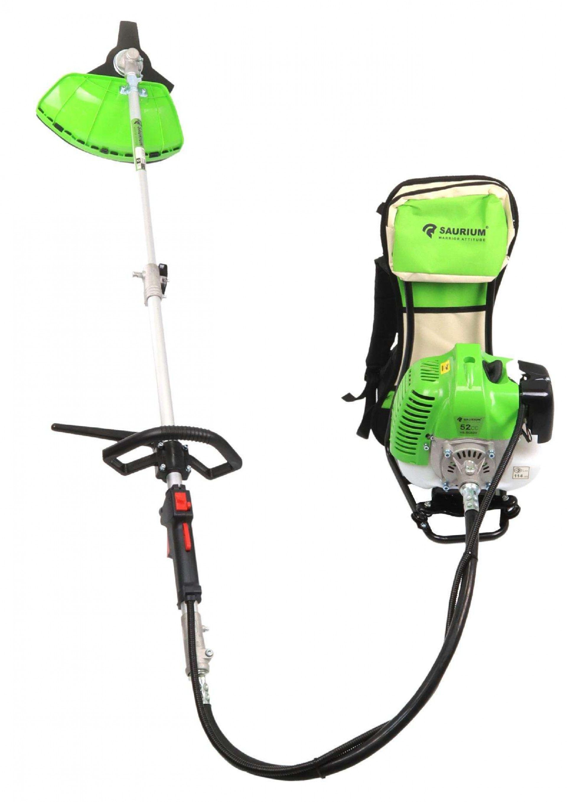 Roçadora Mochila Multifunções 4IN1, 52cc (2vol maquina+haste) refª. 48427 SAURIUM