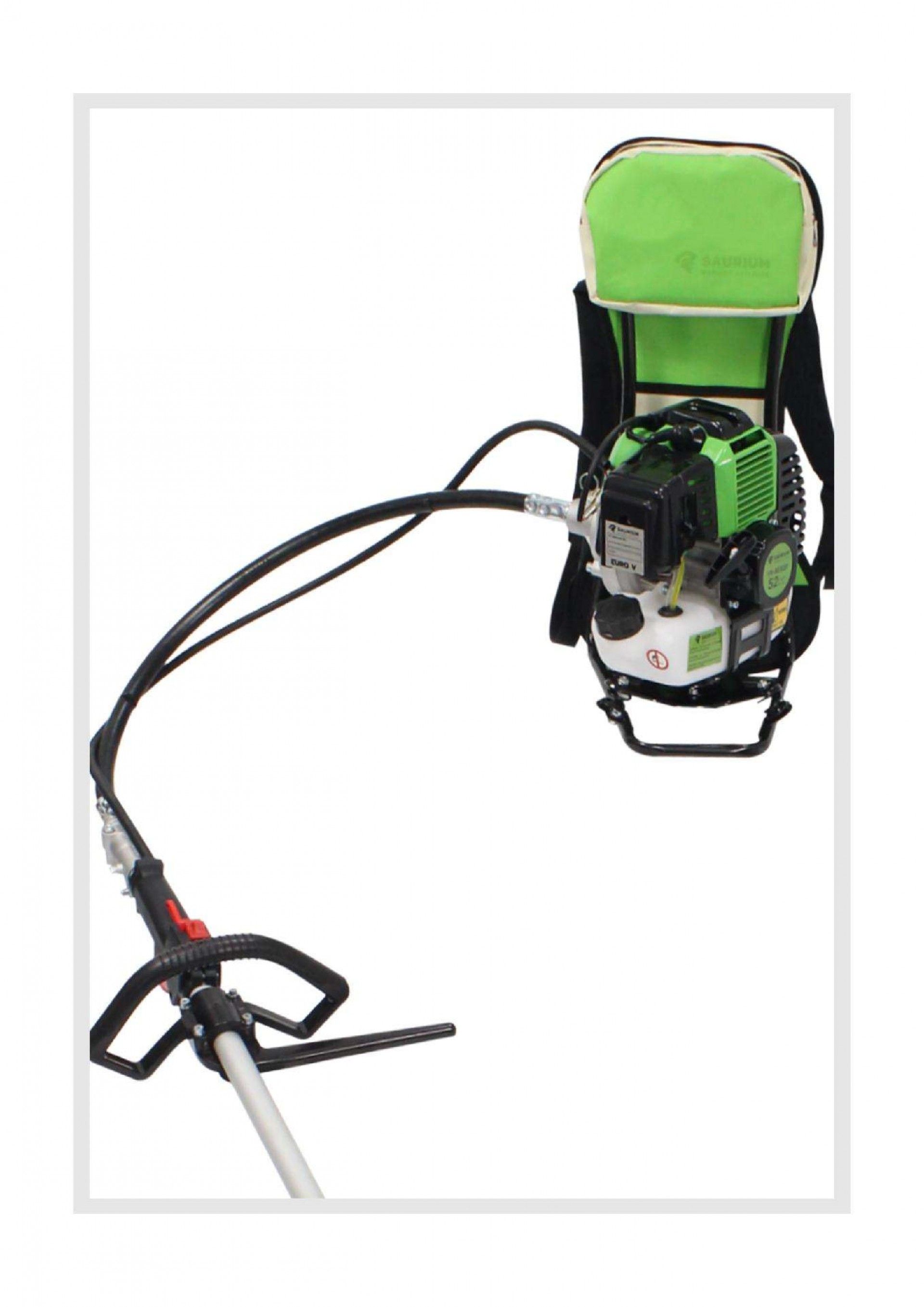 Roçadora, Mochila, 52cc, 2 Transmissões refª 48423 SAURIUM