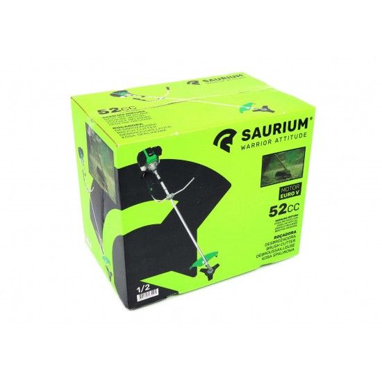 Roçadora, 52cc 28mm 1.5Kw refª 48420 SAURIUM Roçadora, 52cc 28mm 1.5Kw refª 48420 SAURIUM
