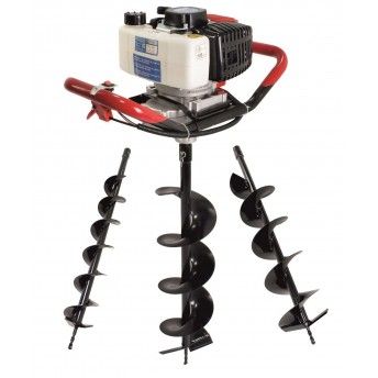 Abre Buracos com 3 Brocas, 51.2CC, 2.3Kw  ref 48246 SUPER POWER