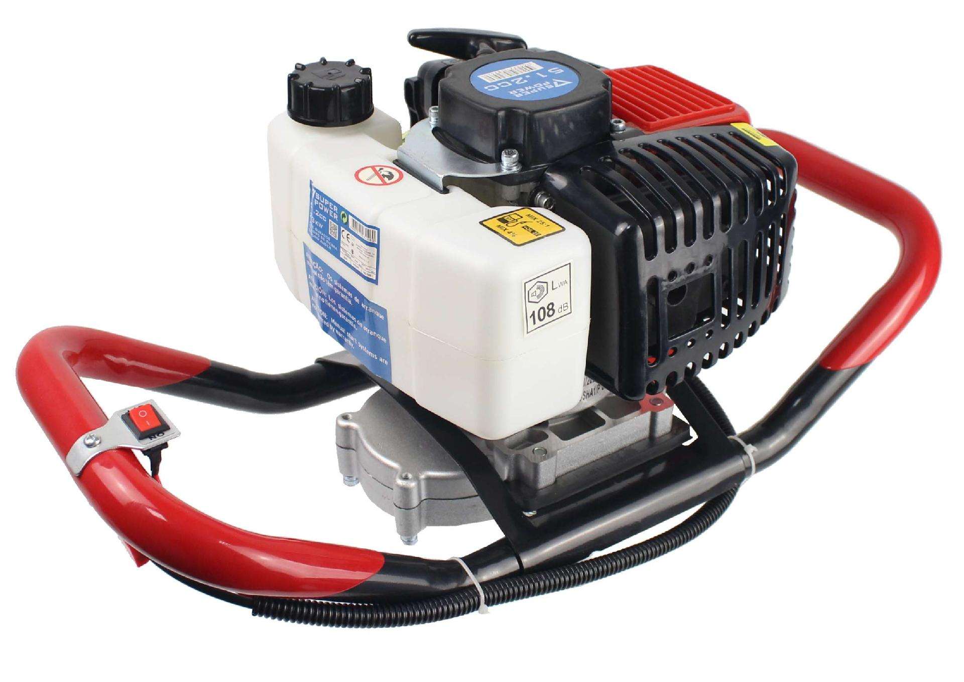 Abre Buracos com 3 Brocas, 51.2CC, 2.3Kw  refª 48246 SUPER POWER