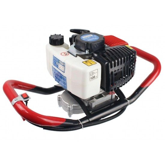 Abre Buracos com 3 Brocas, 51.2CC, 2.3Kw  ref 48246 SUPER POWER