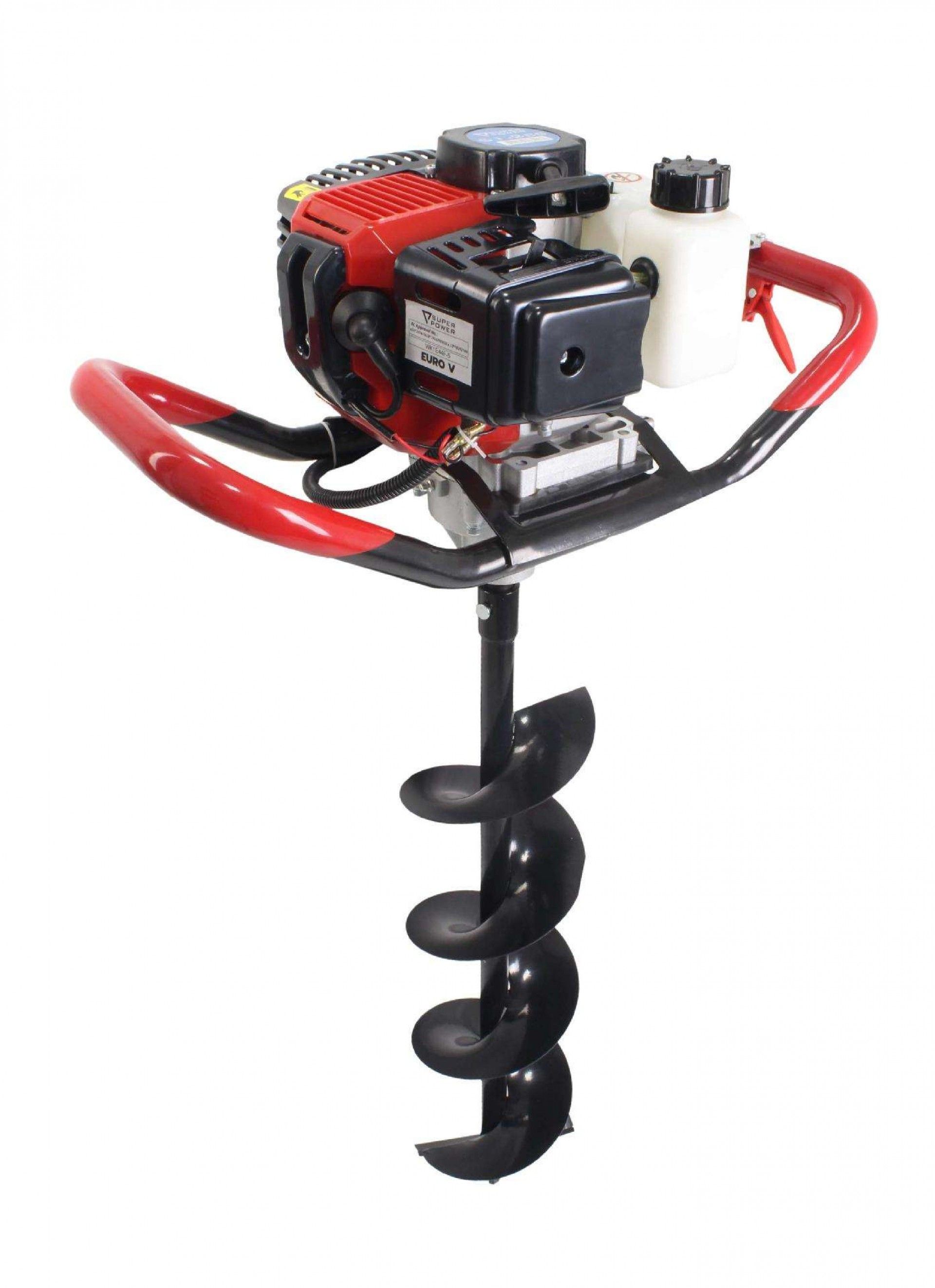 Abre Buracos com 3 Brocas, 51.2CC, 2.3Kw  refª 48246 SUPER POWER