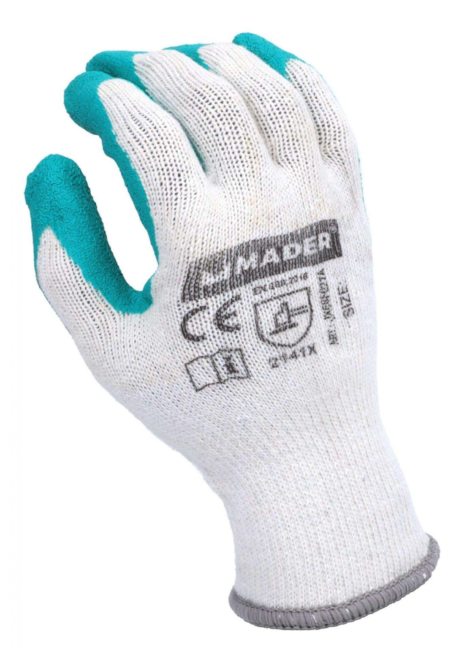 Luvas Proteção, Revestimento Latex, L refª 48227 MADER