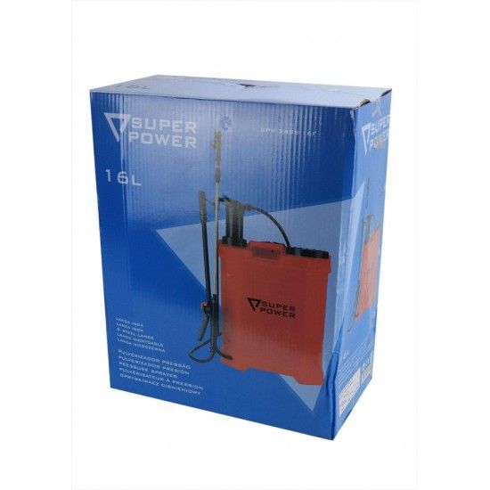Pulverizador, Manual, 16L, Mochila  refª 48211 SUPER POWER Pulverizador, Manual, 16L, Mochila  refª 48211 SUPER POWER