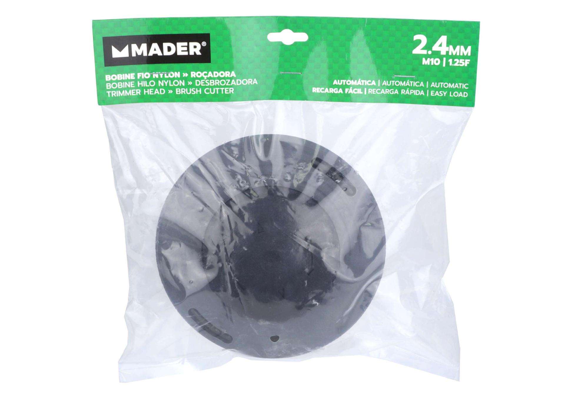 Bobine para Roçadora, Automática, 2 Furos, M10 refª 48086 MADER