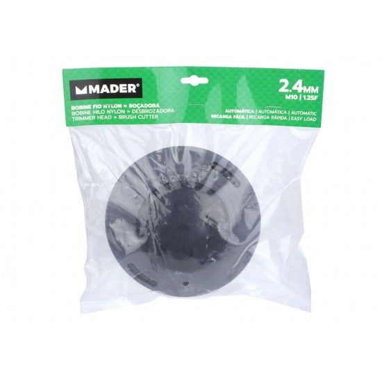 Bobine para Roçadora, Automática, 2 Furos, M10 refª 48086 MADER Bobine para Roçadora, Automática, 2 Furos, M10 refª 48086 MADER