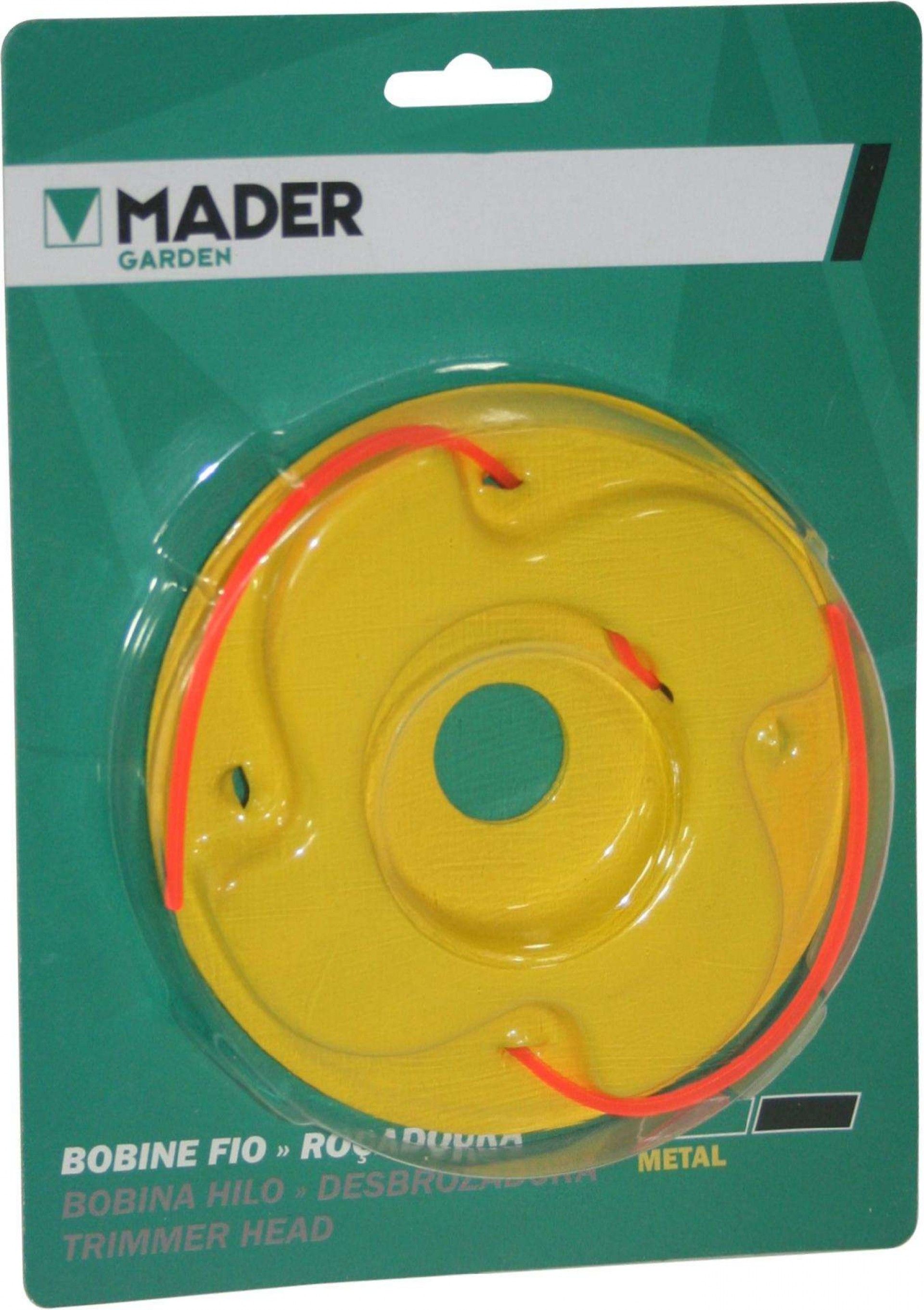 Bobine para Roçadora, Metal, 4 Furos, 3mm refª 48062 MADER