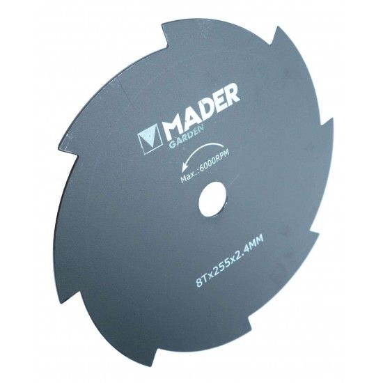 Disco para Ro�adora, 8D, 255mm ref� 48053 MADER