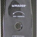 Disco para Roçadora, Plano, 300x2.4mm refª 48052 MADER Disco para Roçadora, Plano, 300x2.4mm refª 48052 MADER