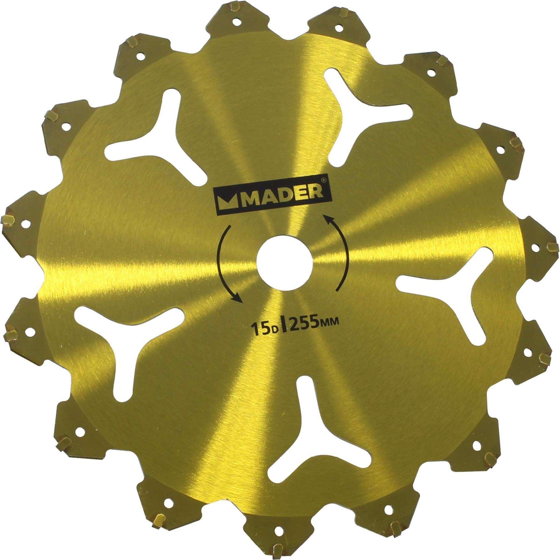 Disco para Roçadora, 15D, 255mm refª 48051 MADER
