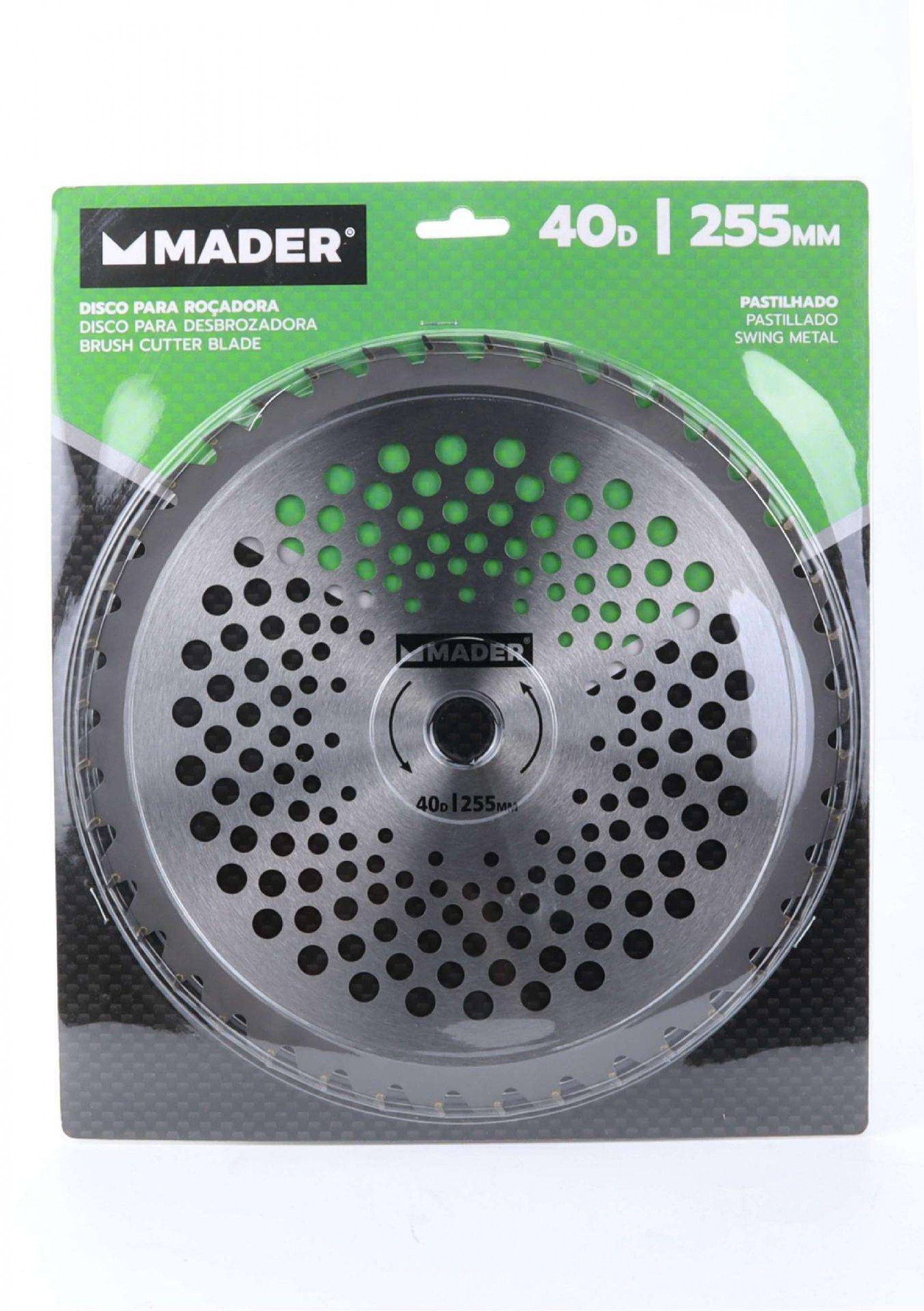 Disco para Roçadora, 40D, 255mm refª 48046 MADER
