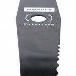 Disco para Roadora Curvo Dentado, 300x3mm ref 48045 MADER
