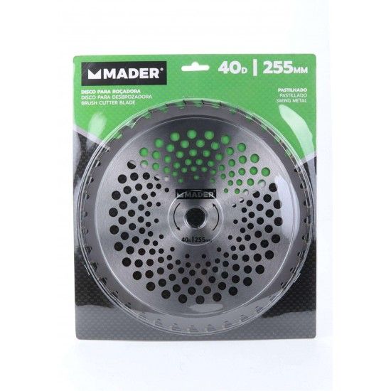 Disco para Roçadora, 40D, 255mm refª 48046 MADER Disco para Roçadora, 40D, 255mm refª 48046 MADER