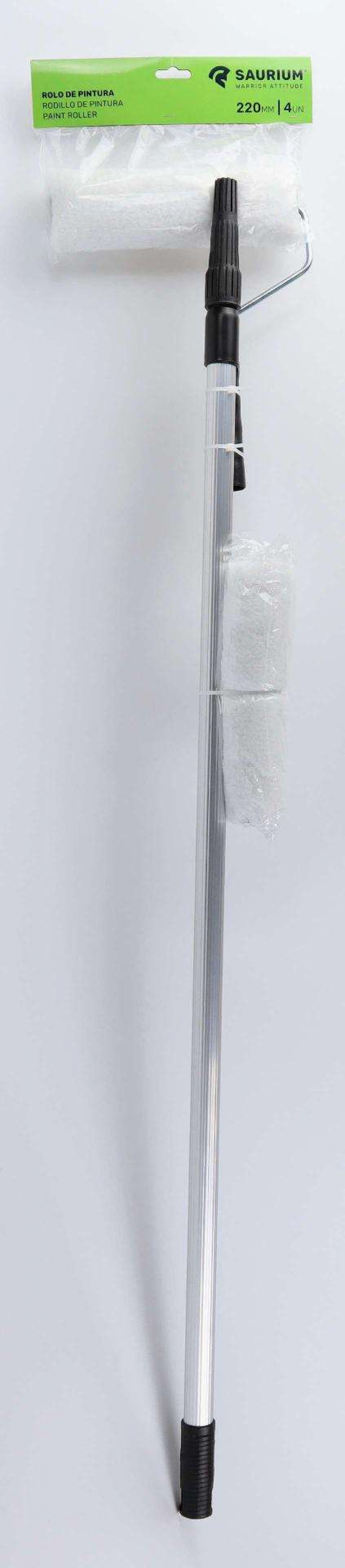 Rolo de Pintura Extensível, 4Un, 2.04m refª 47870 SAURIUM