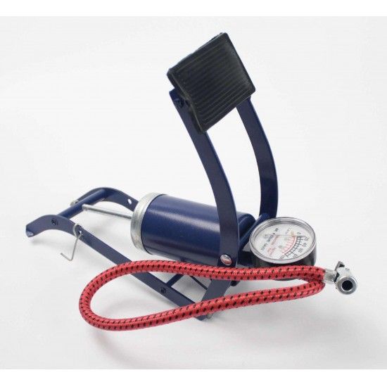 Bomba de Pé, com Manómetro refª 47860 SAURIUM Bomba de Pé, com Manómetro refª 47860 SAURIUM